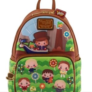 🎄SALE🎄 Loungefly Willy Wonka & the Chocolate Factory Mini Backpack